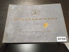 729 Mercedes Benz Fahrgestell- u Aufbau Ersatzteilliste 250S - 300SEb 108  10186
