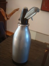Wasserspender - Soda Syphon Flasche,  retro - OHNE Kartusche...