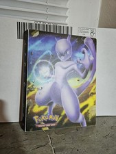 Card File Pokemon TCG album 4-Pocket 30 Seiten - Mewtu/Schiggy - Zustand OK!