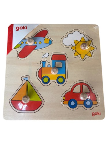 Goki steckpuzzle holz - goki,