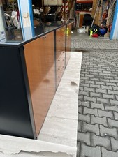 Highboard kirschholz schwarz - highboard,