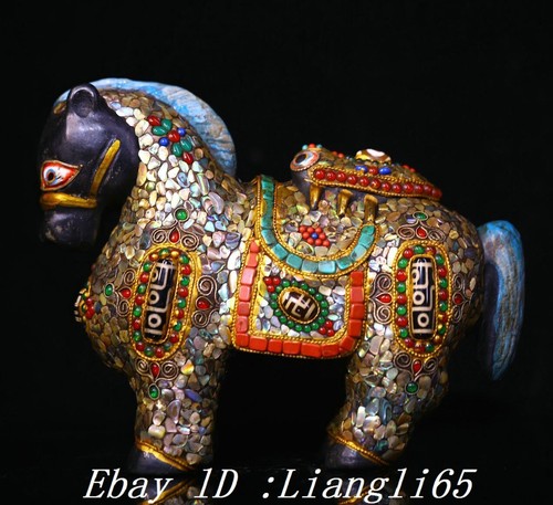 Tibet meteorit inlay - tibet,