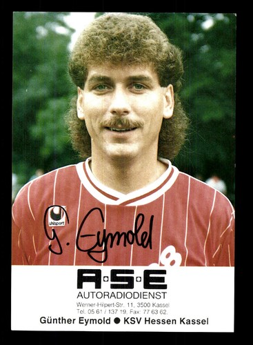 Günther eymold autogrammkarte - günther,