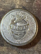 Klingeldeckel Händler Bronze / Messing  Fahrrad Oldtimer   