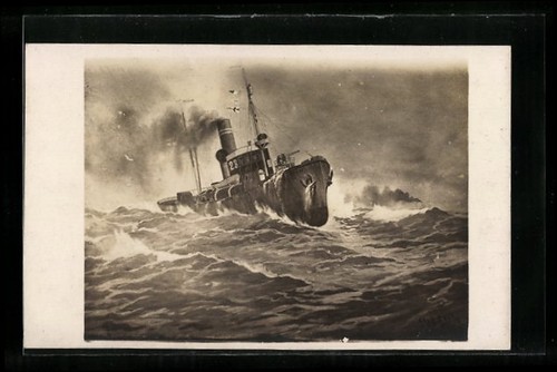 Torpedoboot rauer see - rauer,