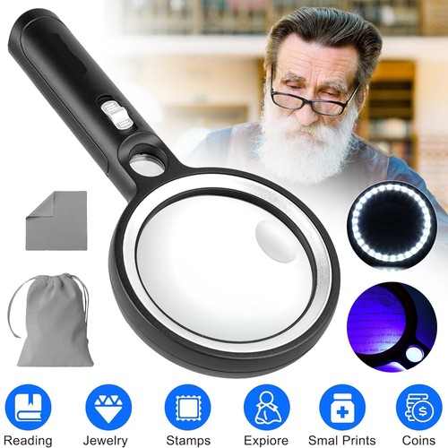 Led lupe leselupe mit - leselupe,