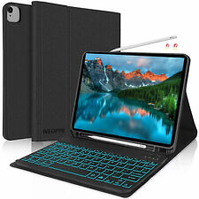 QWERTZ Tastatur Hülle Mit Stifthalter für iPad Air 5/4 Gen 10.9 2022 iPad Pro 11