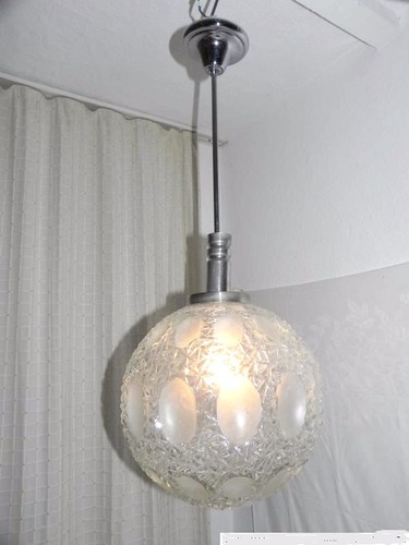 Glas kugel deckenlampe - glas,