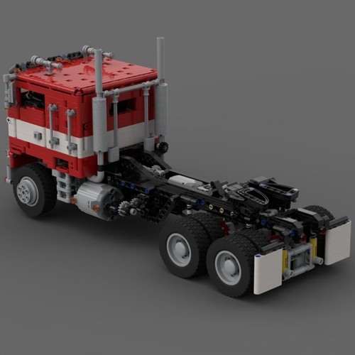 Full truck with piston - full,