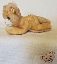 steiff 099236 - entzückende Katze Mimmi Webpelz rot gestromelt 14cm KF wNEU