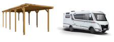 Carport flachdach womo - carport,