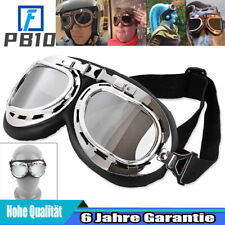 Motorradbrille UV-Schutz Goggles für Brillenträger Fliegerbrille Boarder Retro