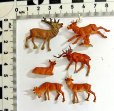 Konvolut 6x Wald Tiere H0 Preiser Noch ?? 1:87