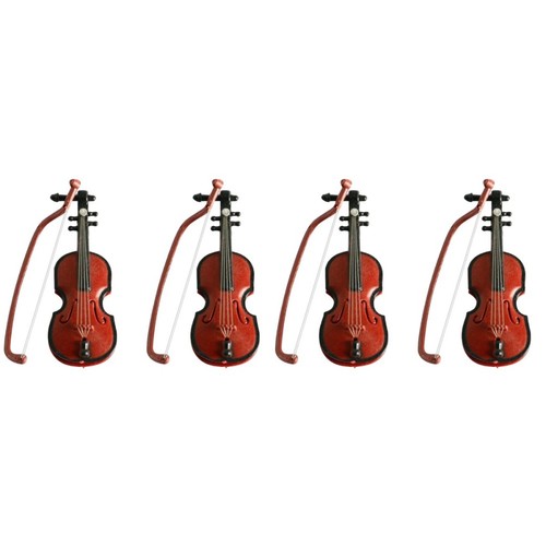 2pcs miniatur mini violinen - 2pcs,