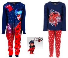 Ladybug Miraculous Marienkäfer Schlafanzug Overall Disney Gr 122 128 134 140 NEU