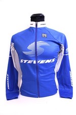 Santini Stevens Herren Fahrradjacke Gr M Rennradjacke Trikot Reißverschluss Blau