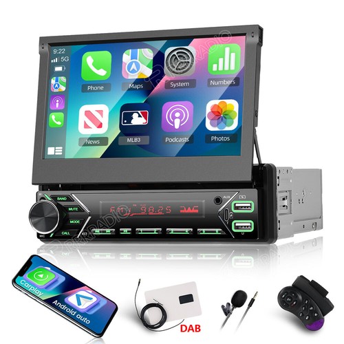 Dab autoradio din 7 - dab+, 7"