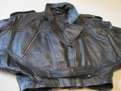 Lederjacke jacke bikerjacke - jacke,