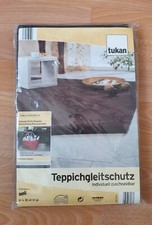 Tukan Teppichgleitschutz Antirutschmatte Teppichunterlage schwarz 100x150