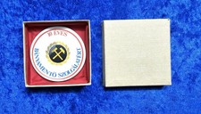 Bergbau  Keramik   Plakette