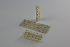 2 Stk. Gittermast, 13 x 13 mm