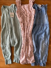 Mädchen Kleidung Gr. 86 /92 und 92 Set Paket 3 Teile  Latzhosen Nr. 17