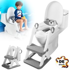 Toilettentrainer Toilettenstuhl Toilettensitz Sitz mit Treppe Leiter für Kinder