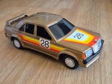 Mercedes W201 190 E  Gold Modellauto 1:24 (ca. 20cm) Plastik