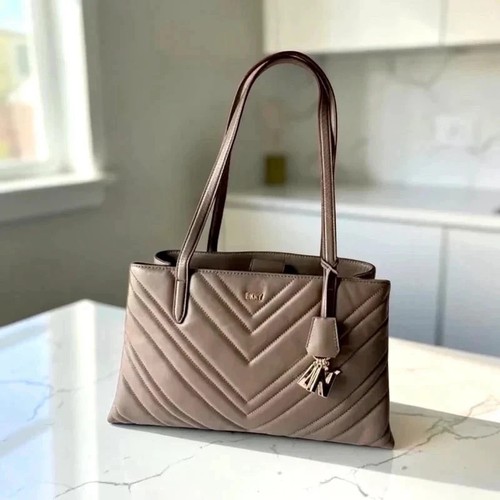 Dkny schultertasche aus - aus, leder