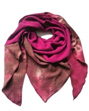 Batik xxl Musselin Tuch Beere