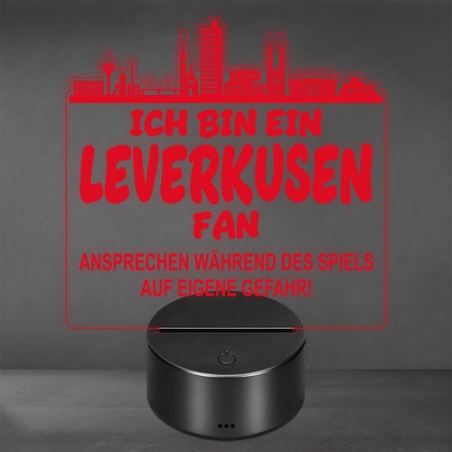 Leverkusen fan fußball led - fan,