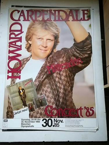 Plakat howard carpendale1985 - plakat,