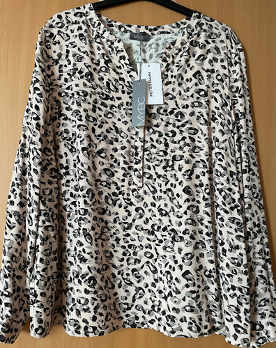 Bluse mit animal print - mit, von