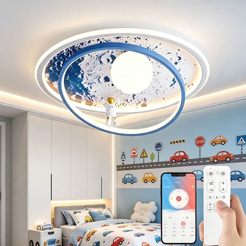 Led deckenlampe mond design - led,