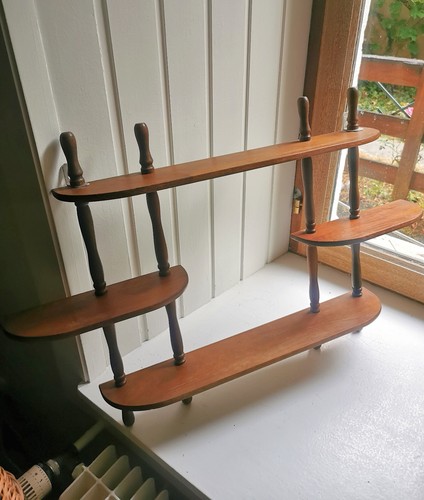 Antikes wandregal holz regal - wandregal,