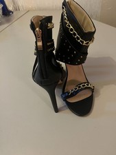 Damen Schuhe Pumps High Heels Schwarz Neu Gr. 39