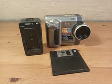 Sony Digital Camera Mavica MVC-FD90 1.6MP Silver Tested