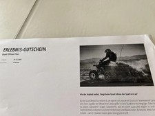 Jochen Schweizer Erlebnis-Gutschein Quad Offroad tour