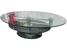 Designer Tisch Ronald Schmitt K 415 höhenverstellbar Vintage Oval