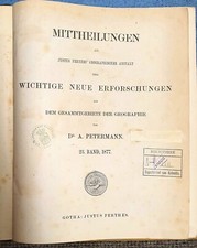 1877 petermann s - 1877, dr.petermann's