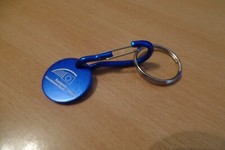 EKW Chip mit Karabinerhaken EU Investment Bank Werbung Politik PlastikLOGO