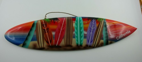 Deko surfbrett hawaii aus holz - hawaii,