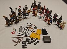 PLAYMOBIL Mittelalter - 21 Figuren/Ritter mit Zubehör Set/Konvolut