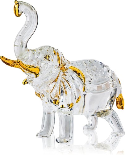 Kristall elefant figur - elefant,