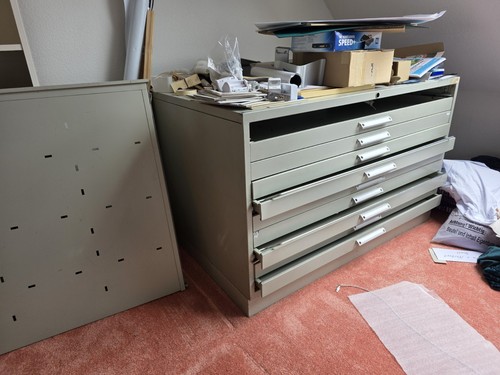 Büro-Schubladenschrank/Plansc