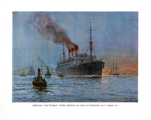 Hilfskreuzer cap trafalgar - hilfskreuzer,