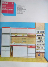 MÖBEL UND WOHNRAUM 4- 1979 Mai DDR Raumgestaltung Anbauküchen Wohnzimmer Powa05