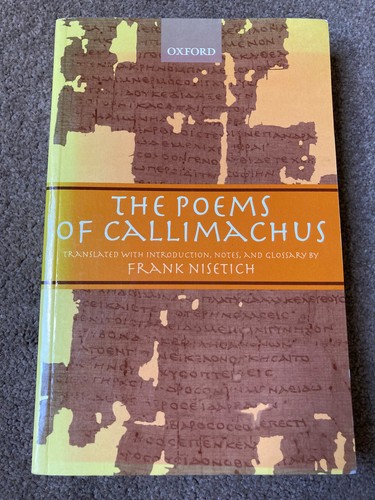 The poems callimachus - of,