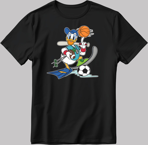 Donald duck sports - duck,