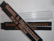 50 Zollstöcke BAUMA weiß